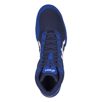 борцовки Asics Matflex 5GS Детские Indigo Blue/White C545N-400 wretsling shoes фото сверху