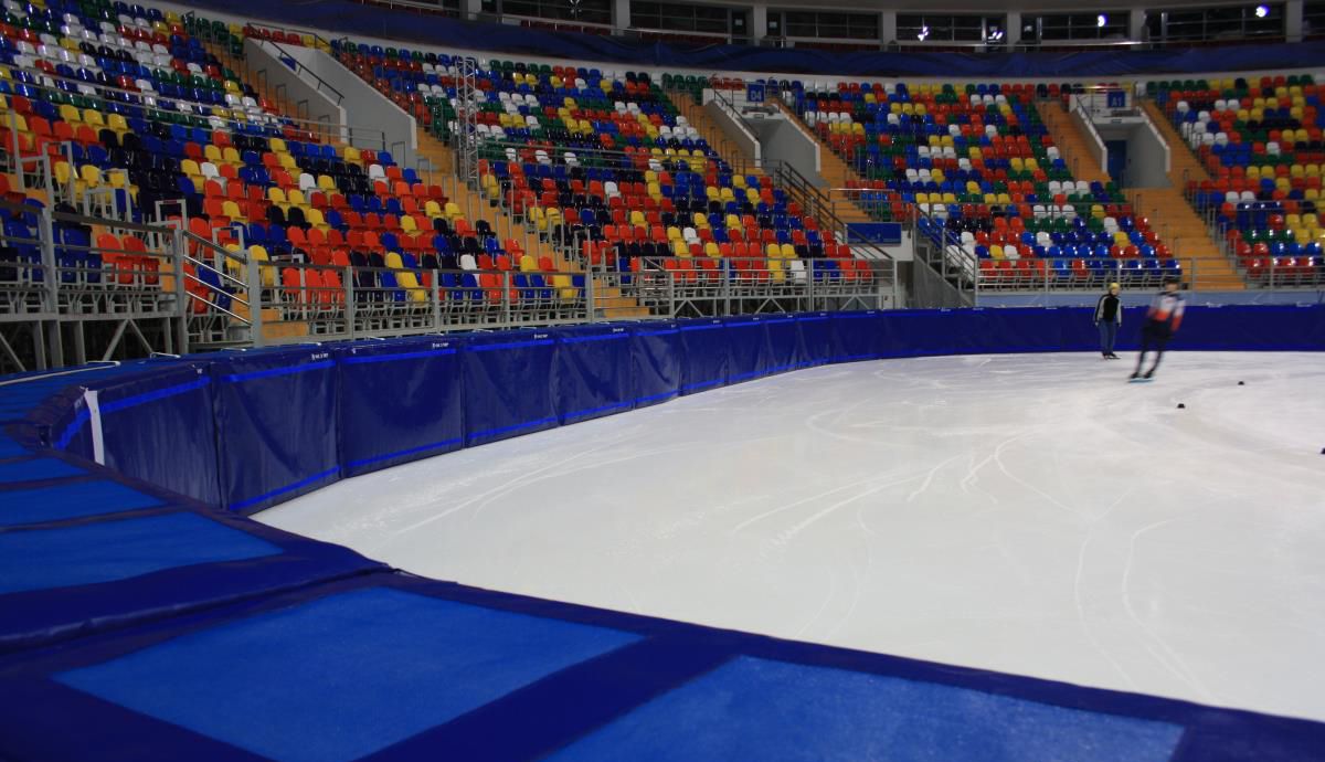 защитные маты для шорт-трека