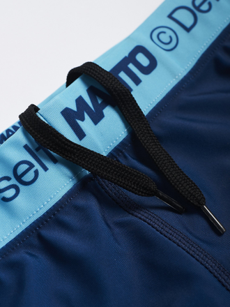 Купить тренировочные Тайтсы MANTO VT shorts ALPHA navy blue в темно-синем цвете фото
