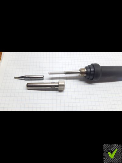 Паяльник 60Вт с регулировкой температуры с керамическим нагревателем