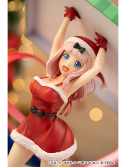 Фигурка 1/7 Тика Фудзивара (Chika Fujiwara Christmas Present Ver.)