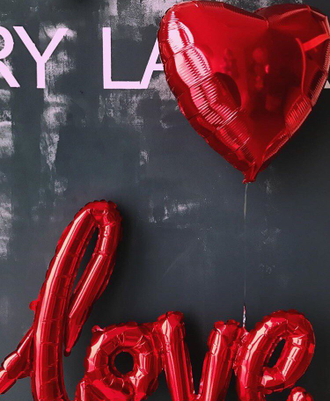 шар надпись любовь краснодар