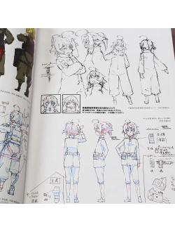 Оригинальный Арт Бук  Youjo Senki (Военная хроника маленькой девочки)  - Saga of Tanya the Evil