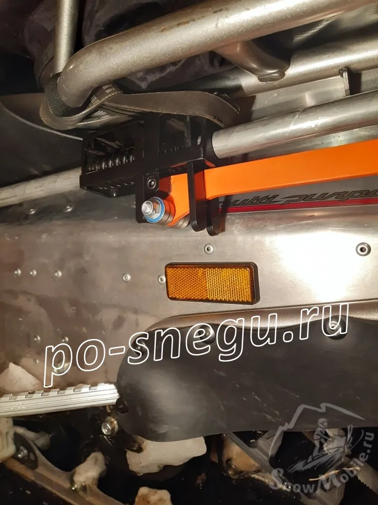 Спасибо Сергею из Череповца за фото его крепления на снегоход " Yamaha Venture Multi Purpose"