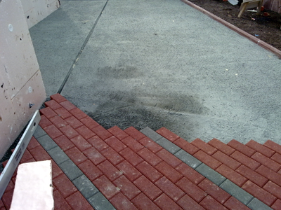 Тротуарная плитка брусчатка "кирпич"