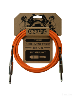 Orange Crush 10ft Instrument Cable Straight to Straight
