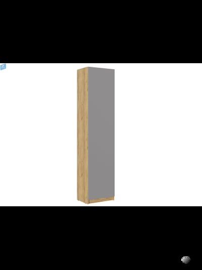 БОСТОН Шкаф ШК-003 ЛДСП Дуб крафт золотой/ЛДСП Серый шифер