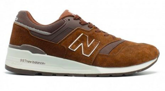 New Balance 997 Коричневые с черным (41-44) Арт. 331F-A