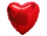 Шар (18&#039;&#039;/46 см) Сердце, Красный, 1 шт.