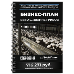 Бизнес-план для социального контракта в 2022 г. Ниша: Выращивание грибов. Форма: Самозанятость.