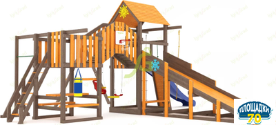 Всесезонная площадка IgraGrad С Мостик 1 SF1