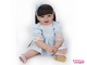 Кукла реборн — девочка "Рузанна" 55 см