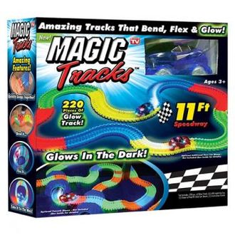 Светящаяся дорога MAGIC TRACKS 220 ДЕТАЛЕЙ ОПТОМ