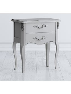 ПРИКРОВАТНАЯ ТУМБА 2 ЯЩИКА ATELIER HOME (L57*P38*H64) APS159L-K04-S