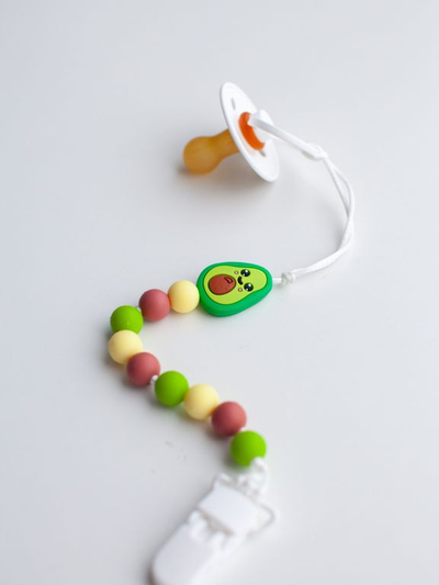 Мини-держатель для пустышки Авокадо