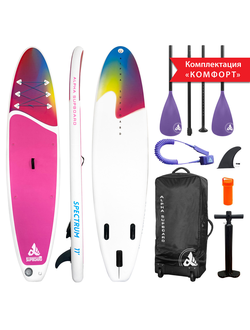 Надувная SUP-доска Сапборд Alpha Supboard SPECTRUM-11 COMFORT WHITE