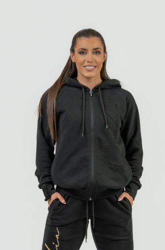 NEBBIA WOMEN'S CLASSIC ZIP-UP HOODIE INTENSE SIGNATURE 845