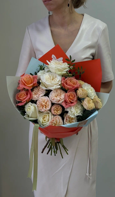 Букет цветов на 8 марта № 753