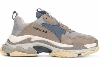 Balenciaga Triple S Серые с белым