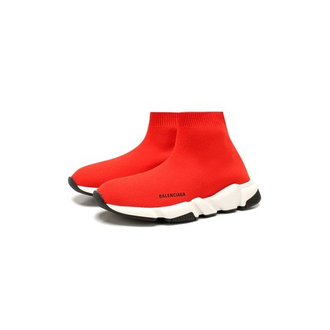 Кроссовки Balenciaga Speed trainer красные детские