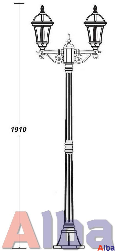 Rome S 95208А Парковый светильник