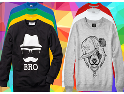 Печать на свитшотах