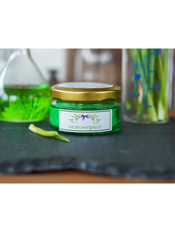 АРОМАТИЧЕСКАЯ СВЕЧА "ЛЕМОНГРАСС" 50 МЛ