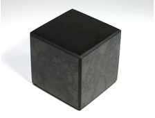Кубик, Шунгит, полированный в ассортименте, Карелия (52*52*52 мм, 361 г) №22820