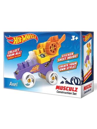 Детский развивающий конструктор Bauer Hot Wheels Серия Musculz Axel 3+