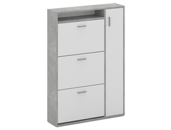 Тумба для обуви Толедо-2 Ателье светлый, белый