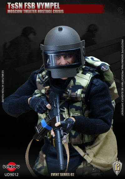 Боец спецназа "Вымпел" ЦСН ФСБ России - КОЛЛЕКЦИОННАЯ ФИГУРКА 1/6 scale TsSN FSB - Moscow Theater Hostage Crisis (UD9012) - UJINDOU