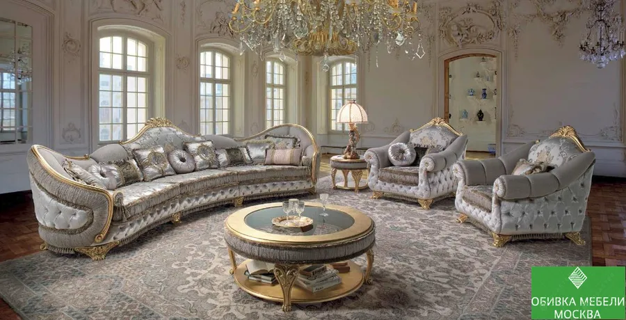 Обивка итальянской мебели