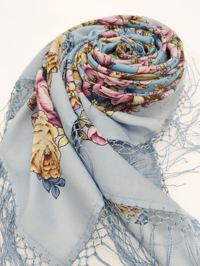 Павловопосадский платок Соловьиные ночи 1891-1