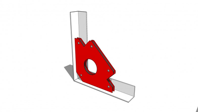 Угольник магнитный FIX-6 (45/90/135град, до 45кг)