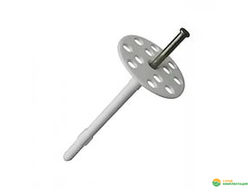 Дюбель для теплоизоляции с металлическим гвоздем