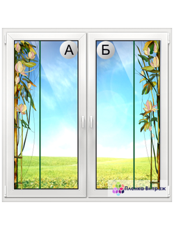 ВИТРАЖНАЯ ПЛЕНКА F-3