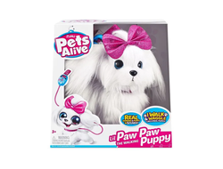 Игрушка Zuru Pets Alive щенок на поводке интерактивная 9531