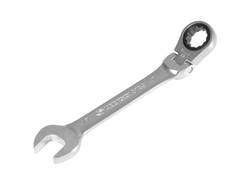 Ключ трещоточный комбинированный с шарниром 17 мм KING TONY 373017M