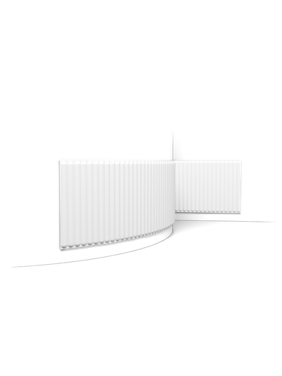 Декоративная стеновая 3D панель из полиуретана Orac Decor W214 HILL BEAD XL