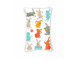 Подушка вертикальная год Кролика №11
