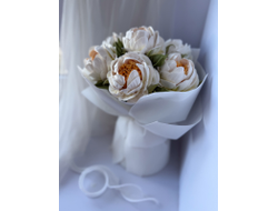 Свадебный букет из зефира