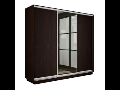 Шкаф-купе 3-х дверный Е1 Медиум  1800/2100/2400 мм