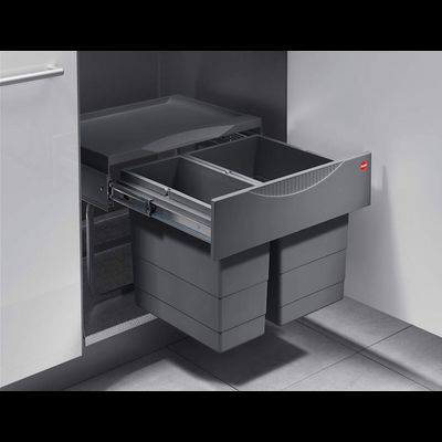 Встраиваемое ведро для мусора 30л Space Saving Hailo