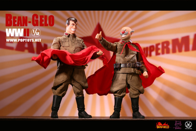 Красноармеец-рабочий Кайл - Коллекционная ФИГУРКА 1/12 Bean Gelo Series The working class soldier Kyle (BGS017) - POPTOYS