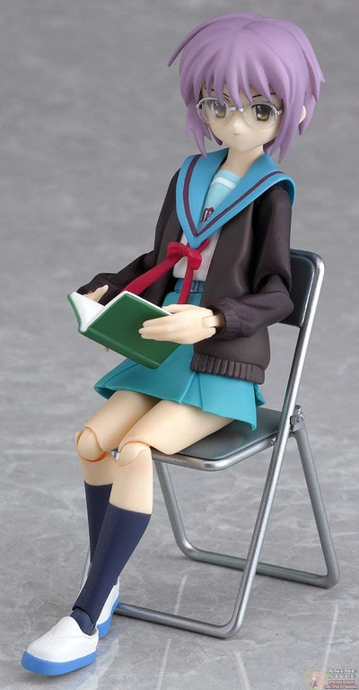 Фигурка фигма Юки Нагато (figma Yuki Nagato School Uniform Ver.)