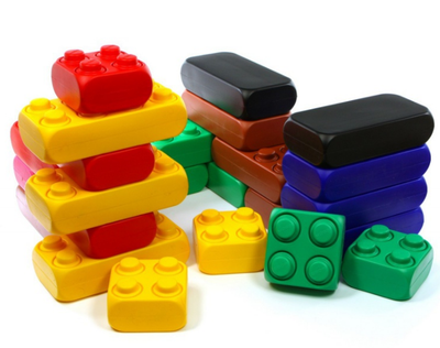 Конструктор детский «Веселые блоки»