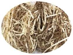 Бумажный наполнитель 100 гр цвет микс крафт молочный