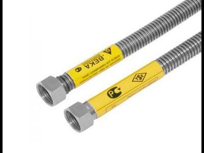Подводка для газа 3/4" 250 см, (Г/Г) сильфонная G BEKA