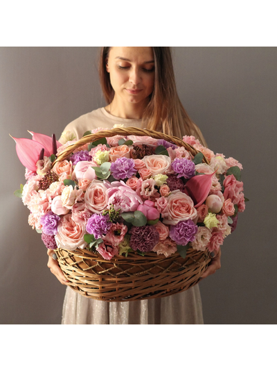 Букет "Корзина Нежность"