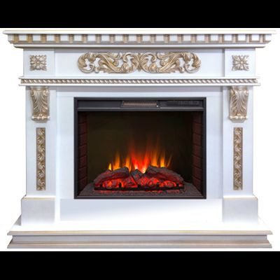 Электрокамин Verona WT с очагом Sparta 25.5 LED